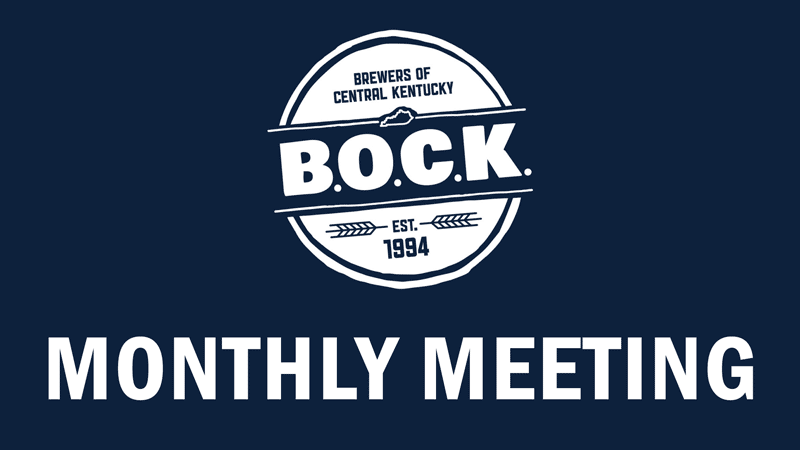 BOCK Monthly Meeting